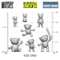 Green Stuff World Teddy Bear Resin Set 2926