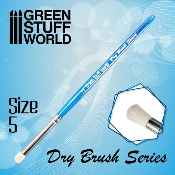 Green Stuff World BLUE SERIES Dry Brush Size 5 2954