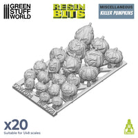 Green Stuff World 3D printed set - Killer Pumpkins 3058