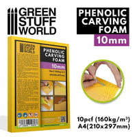 Phenolic Carving Foam 10mm - A4 size 3243