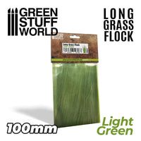 Langes Gras 100 mm Hellgrün 3348
