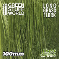 Langes Gras 100 mm Hellgrün 3348