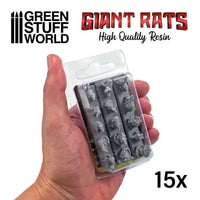 15x Giant Rats Resin Set 3509