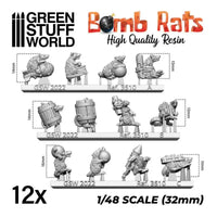 12x Bomb RATS - Resin Set 3510