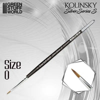 SILBERSERIE 3529 Kolinsky-Pinsel (S) - Größe 0