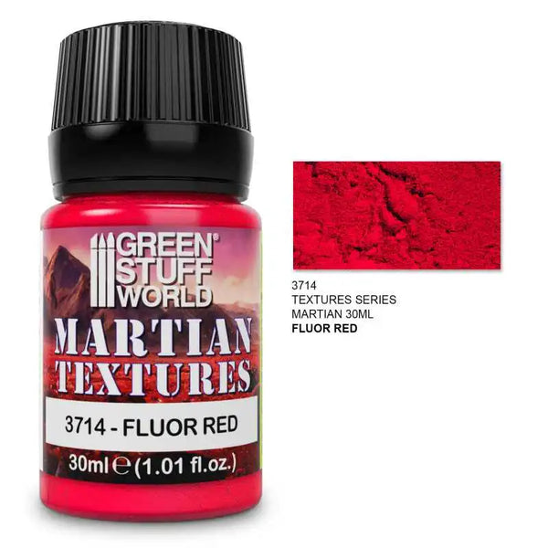 Textured Paint - Martian - Fluor Red 30ml 3714