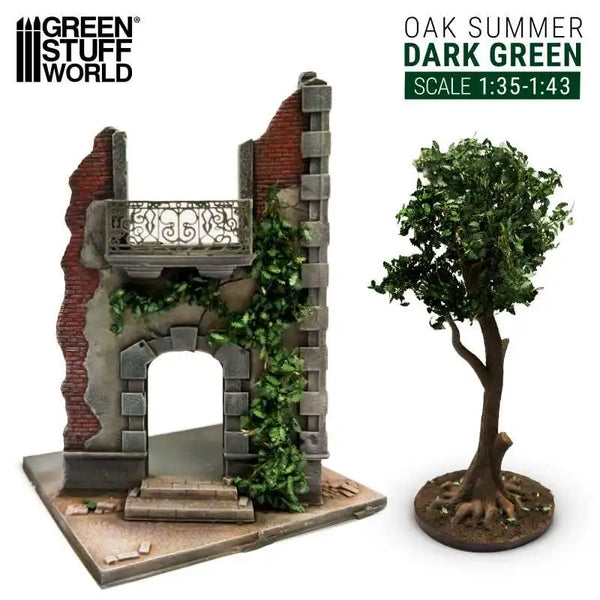 Ivy Foliage - Dark Green Oak - Large 4630