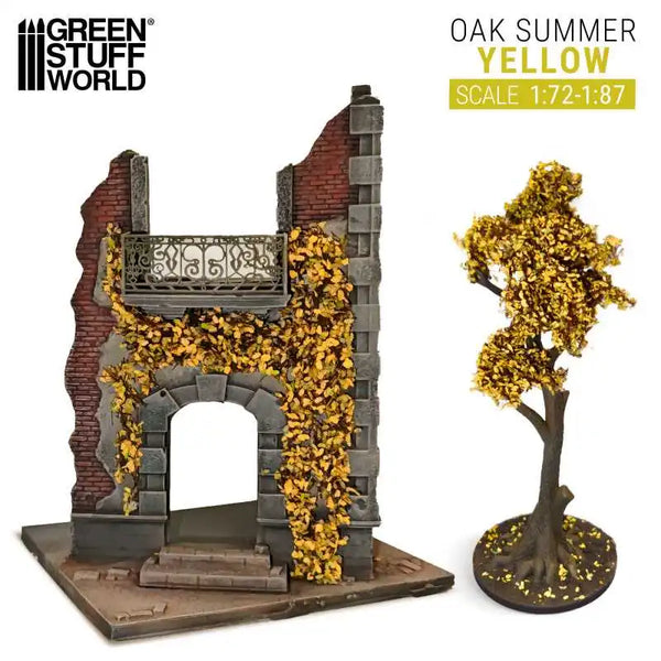 Ivy Foliage - Yellow Oak - Small 4635