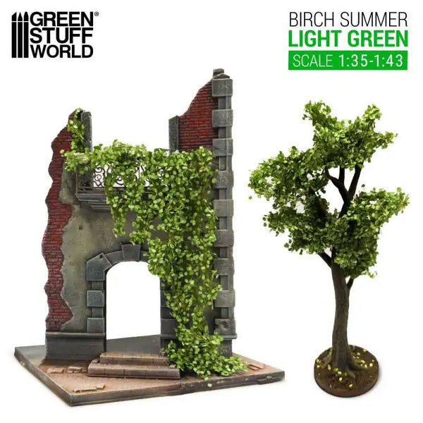 Ivy Foliage - Light Green Birch - Large 4648