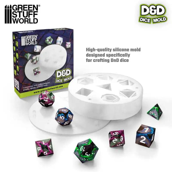 Custom dnd dice mold 4699