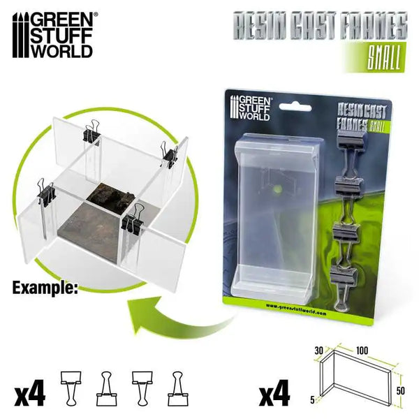 Resin Cast Frames - Small 4739 Bekisting Resin