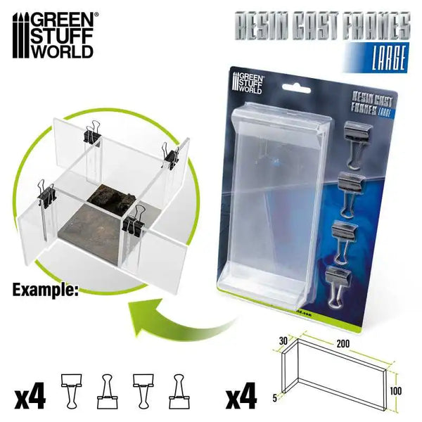 Resin Cast Frames - Large 4730 Bekisting Resin