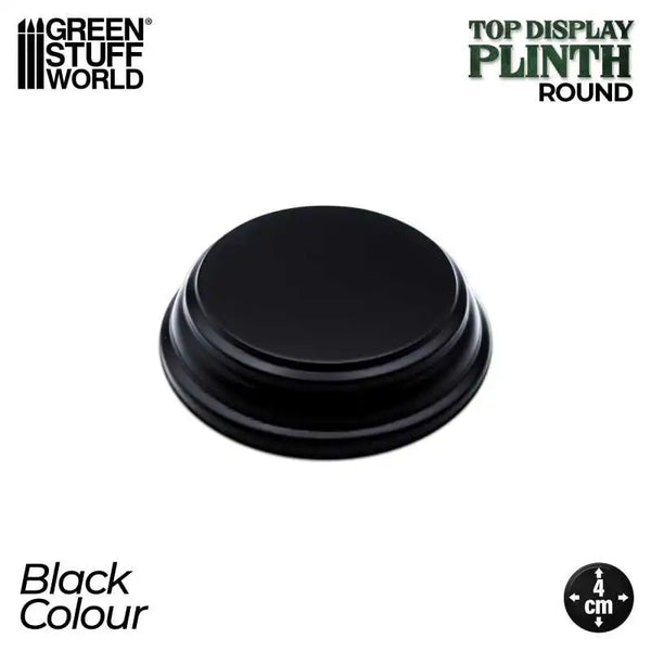 Wood display bases 4x4 cm - Black 4990