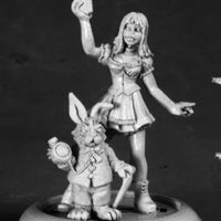 Alice and White Rabbit 50209 (metal)