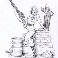 Ivanetta Kozlov, Russian Sniper 50226 (metal)