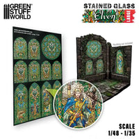 Elven Stained Glass - Large 5126