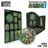 Elven Stained Glass - Small 5131