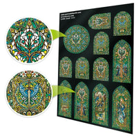 Elven Stained Glass - Small 5131