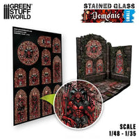 Demonic Stained Glass - Small 5133