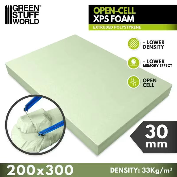 Open-Cell XPS Foam 30 mm 200x300 5140