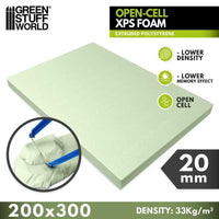 Open-Cell XPS Foam 20 mm 200x300 5141