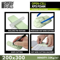Open-Cell XPS Foam 20 mm 200x300 5141