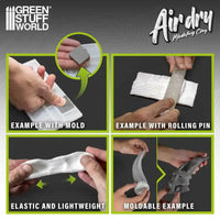 Air Dry Foam Clay 250gr. - Grey 5395