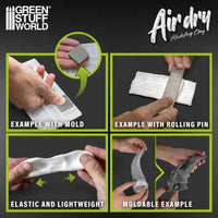 Air Dry Foam Clay 250gr. - Black 5716