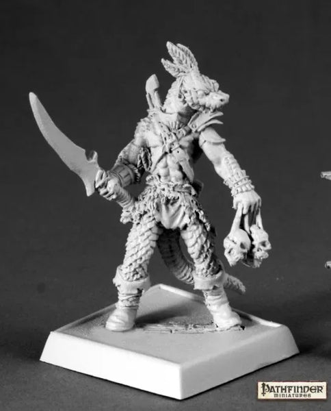 Serpentfolk Warrior 60074 (metal)