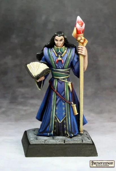 Khalib, Runelord Apprentice Wizard 60098 (metal)