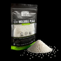 Green Stuff World Moldable thermoplastic beads - White 100g 6330