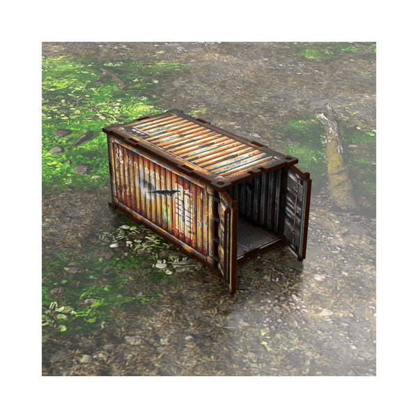 Pre-painted WTC container (1x) 6578