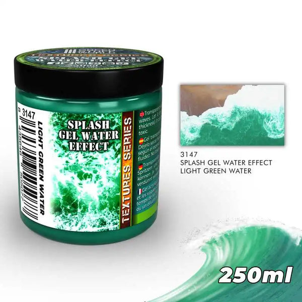 Water Effect Gel - Light Green 250ml 3147