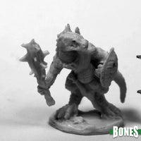 Lizardman with Club and Shield 77426