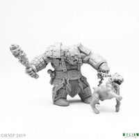 Fire Giant Huntsman with Hell Hound 77457