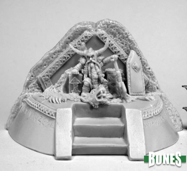 Dwarf King on Throne 77570
