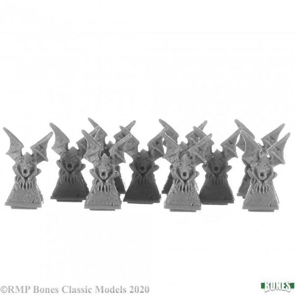 Gargoyle Pillar Tops (10) 77731