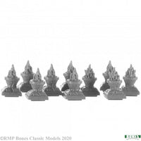 Brazier Pillar Tops (10) 77732