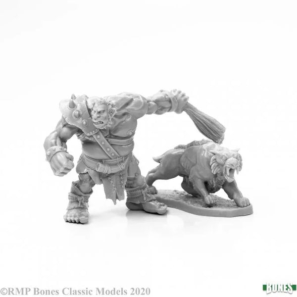 Hill Giant Hunter & Dire Lion 77939