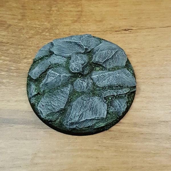 Schiefer-Rundsockel, 80 mm