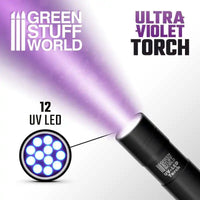 Ultraviolette UV-Taschenlampe 1909