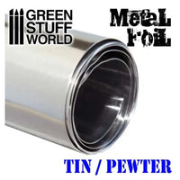 Flexible Metal Foil - TIN / PEWTER 9246