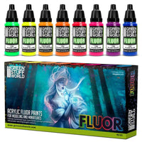 GSW Set x8 Fluor Paints 9353