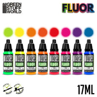 GSW Set x8 Fluor Paints 9353