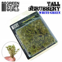 Shrubs / Tall Shrubbery - White Green 9927