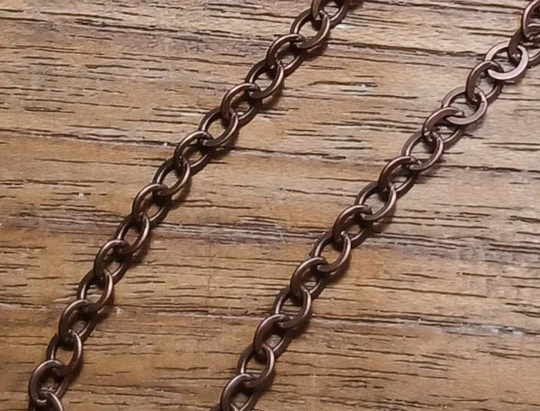 Link Chain Antique Copper 3.5 mm 1 mtr