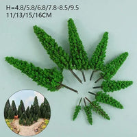 Bomen set 10x Lang MIX lengte