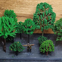 Bomen set in de Mix 10 stuks