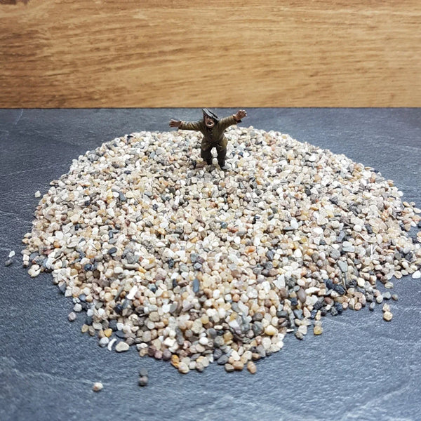 Kiesmischung Dunkelbraun 100 Gramm