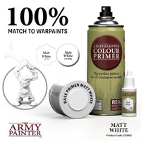 Base Primer - Matt White (400ml) CP3002 The Army Painter